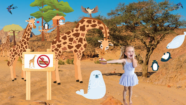 Korra Visits Taronga Zoo – Fur Seals, Penguins &amp; Feeding Giraffes!