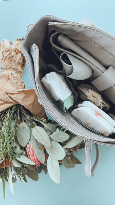 The Adapt Nappy Bag - Grey - Audrey & Me