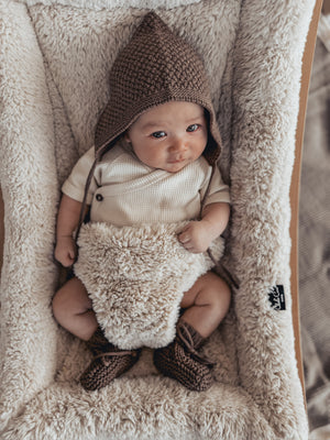 Organic Cotton Bonnet & Bootie Sets - Audrey & Me