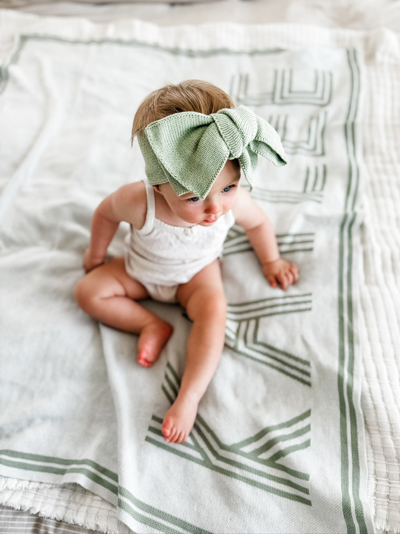 Organic Cotton Bow & Bootie Sets - Audrey & Me