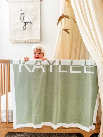 Personalised Mirrored Blanket - Audrey & Me