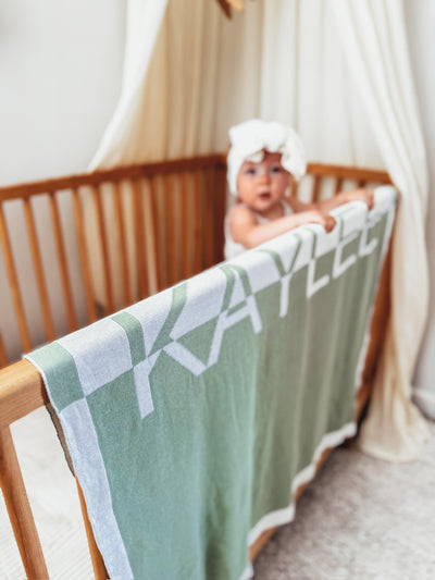 Personalised Mirrored Blanket - Audrey & Me