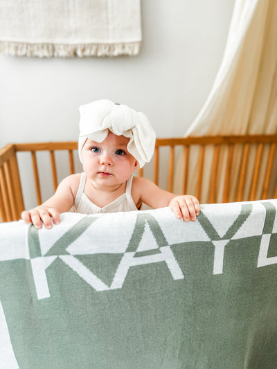 Personalised Mirrored Blanket - Audrey & Me
