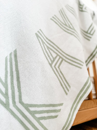 Personalised Name in Lines Blanket - Audrey & Me