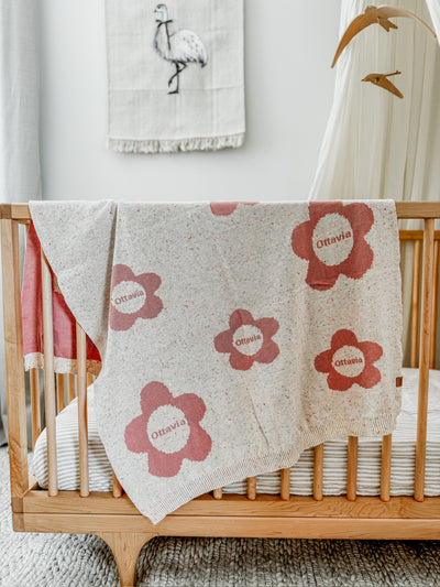 Personalised Daisy Blanket - Audrey & Me
