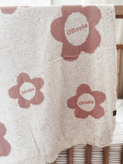 Personalised Daisy Blanket - Audrey & Me