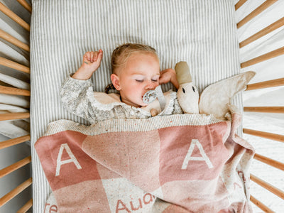 Personalised Gingham Blanket - Audrey & Me