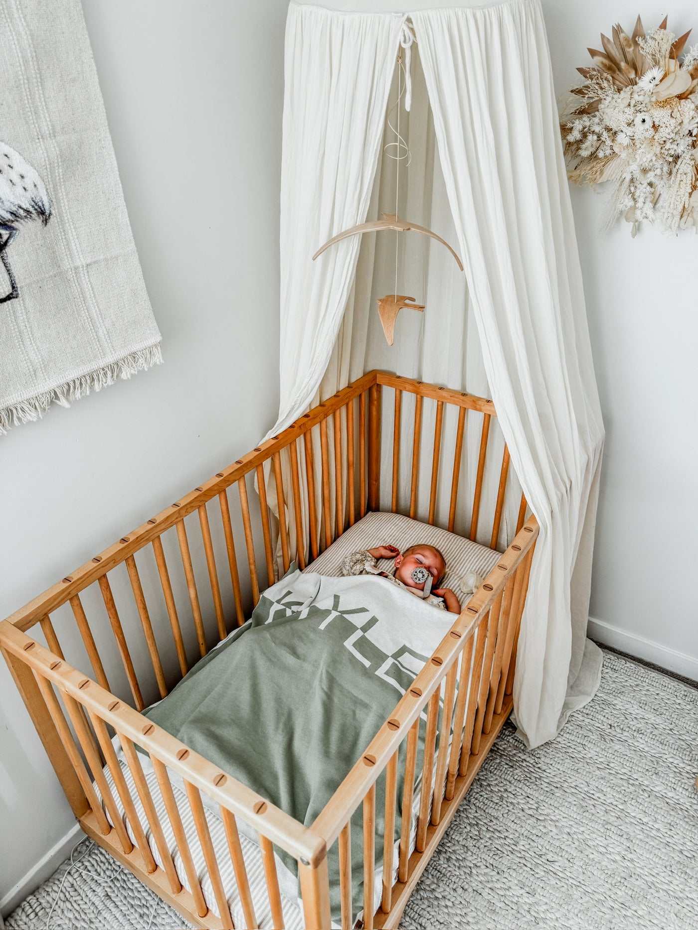 Personalised Mirrored Blanket - Audrey & Me