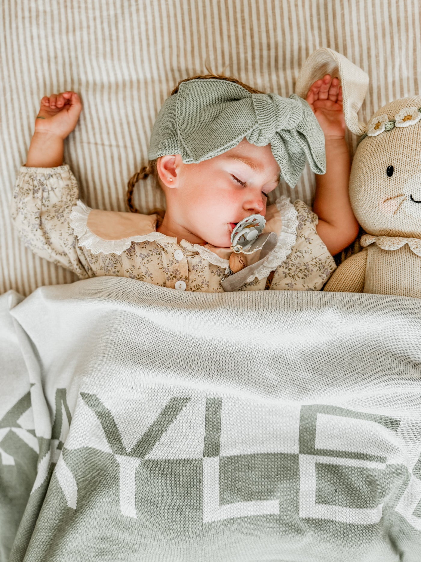 Organic Cotton Bow & Bootie Sets - Audrey & Me
