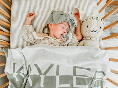 Personalised Mirrored Blanket - Audrey & Me