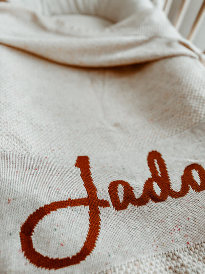 Personalised Classic Blanket - Audrey & Me