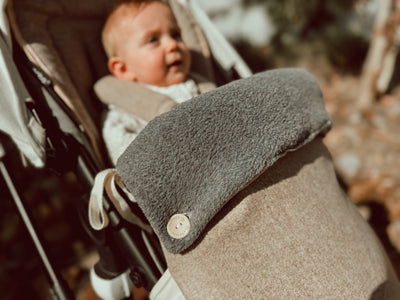 Bouclé or Cashmere Wool Foot Muff