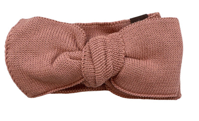 Organic Cotton Knit Bow - Audrey & Me