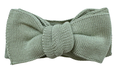 Organic Cotton Knit Bow - Audrey & Me