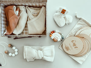 Bow & Booties Baby Gift Box - Girl - Audrey & Me