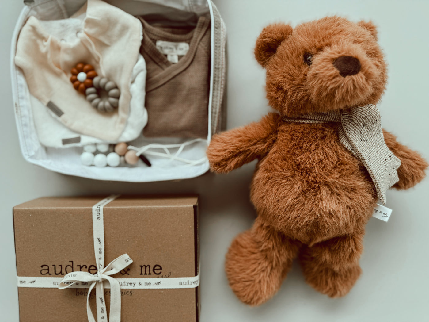 Classic Teddy Baby Gift Box - Neutral