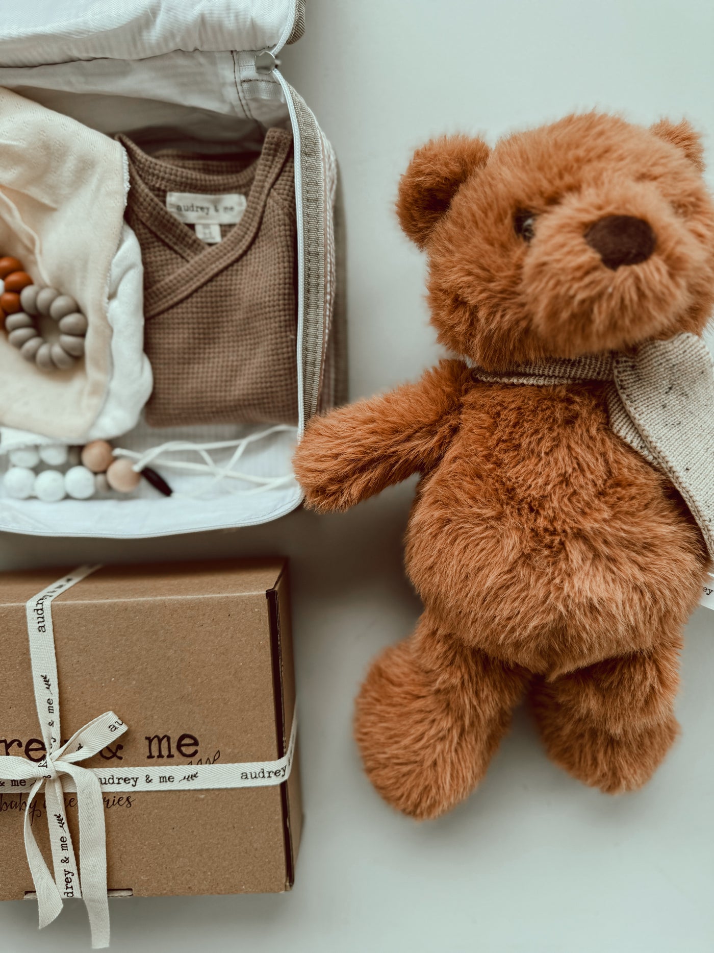 Classic Teddy Baby Gift Box - Neutral