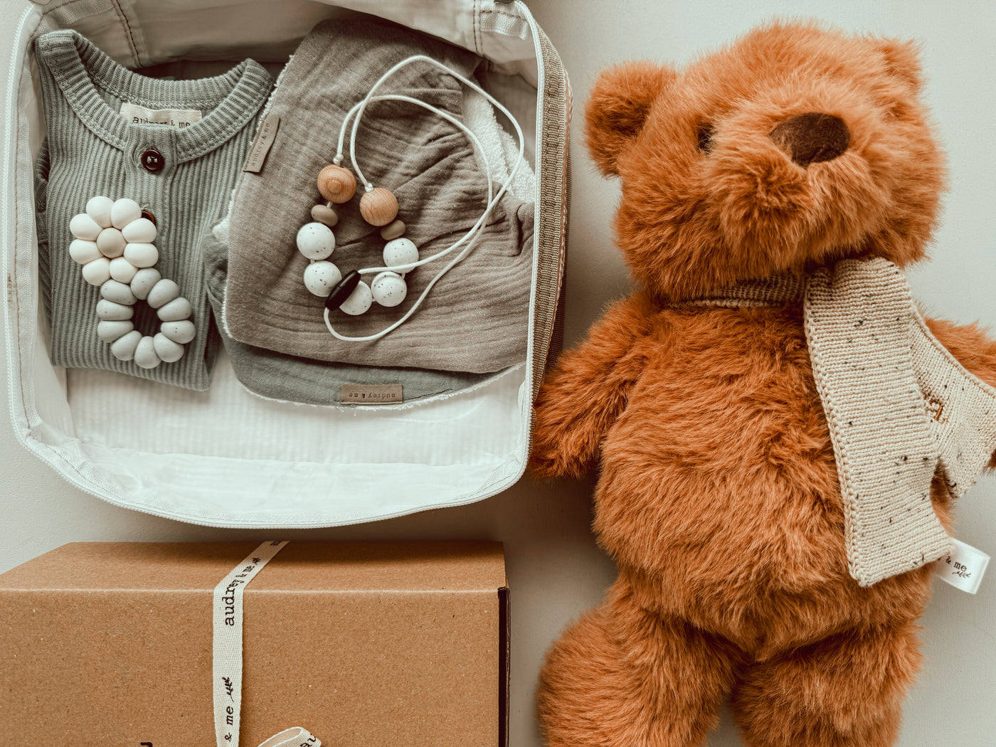 Classic Teddy Baby Gift Box - Boy