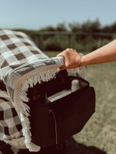 The Adapt Pram Caddy - Black
