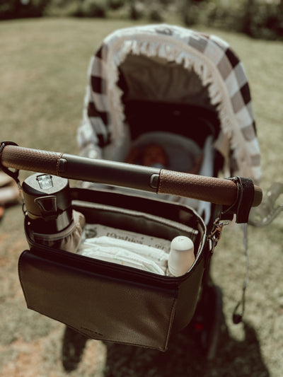 The Adapt Pram Caddy - Black