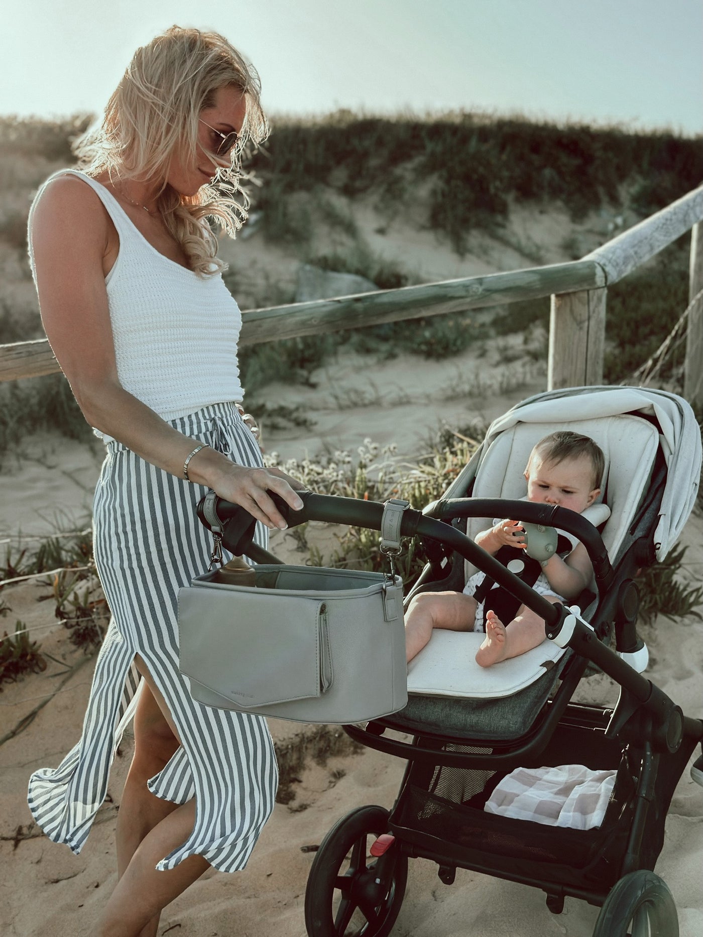 Adapt Pram Caddy - Mystery Colour - Audrey & Me