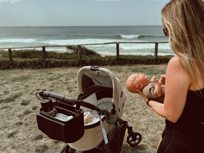 The Adapt Pram Caddy - Black