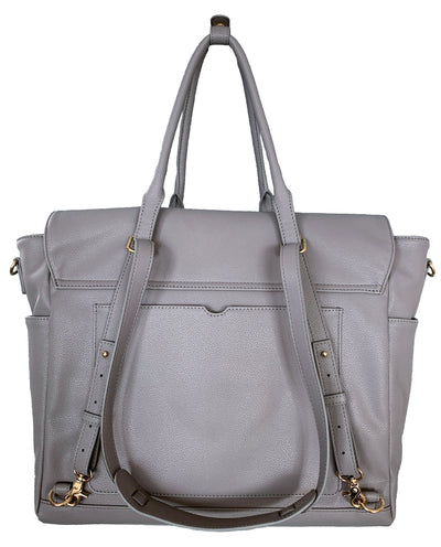 The Adapt Nappy Bag - Grey - Audrey & Me
