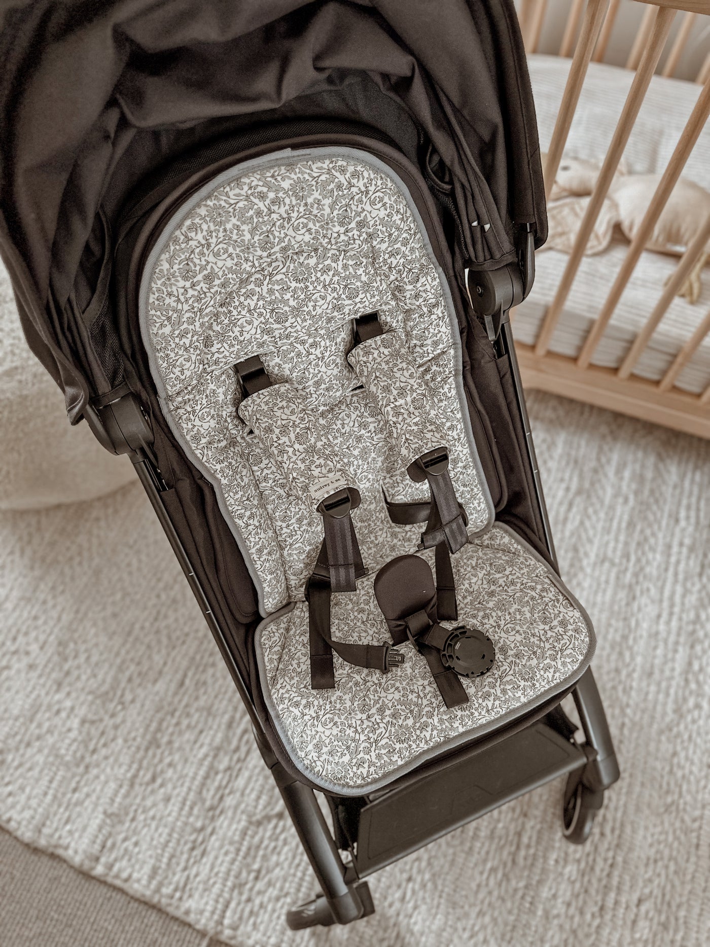 Pram Liner - Fields of Provence - Audrey & Me