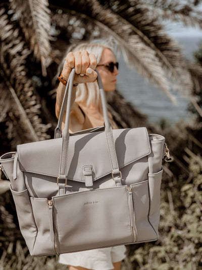 The Adapt Nappy Bag - Grey - Audrey & Me