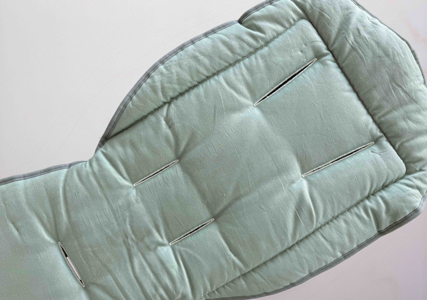 NEW Pram Liner - Linen Seafoam