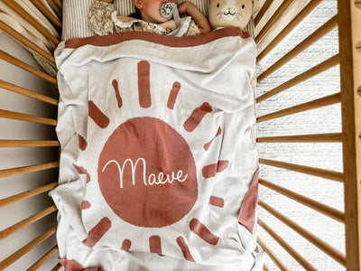 Personalised Sunshine Blanket - Audrey & Me