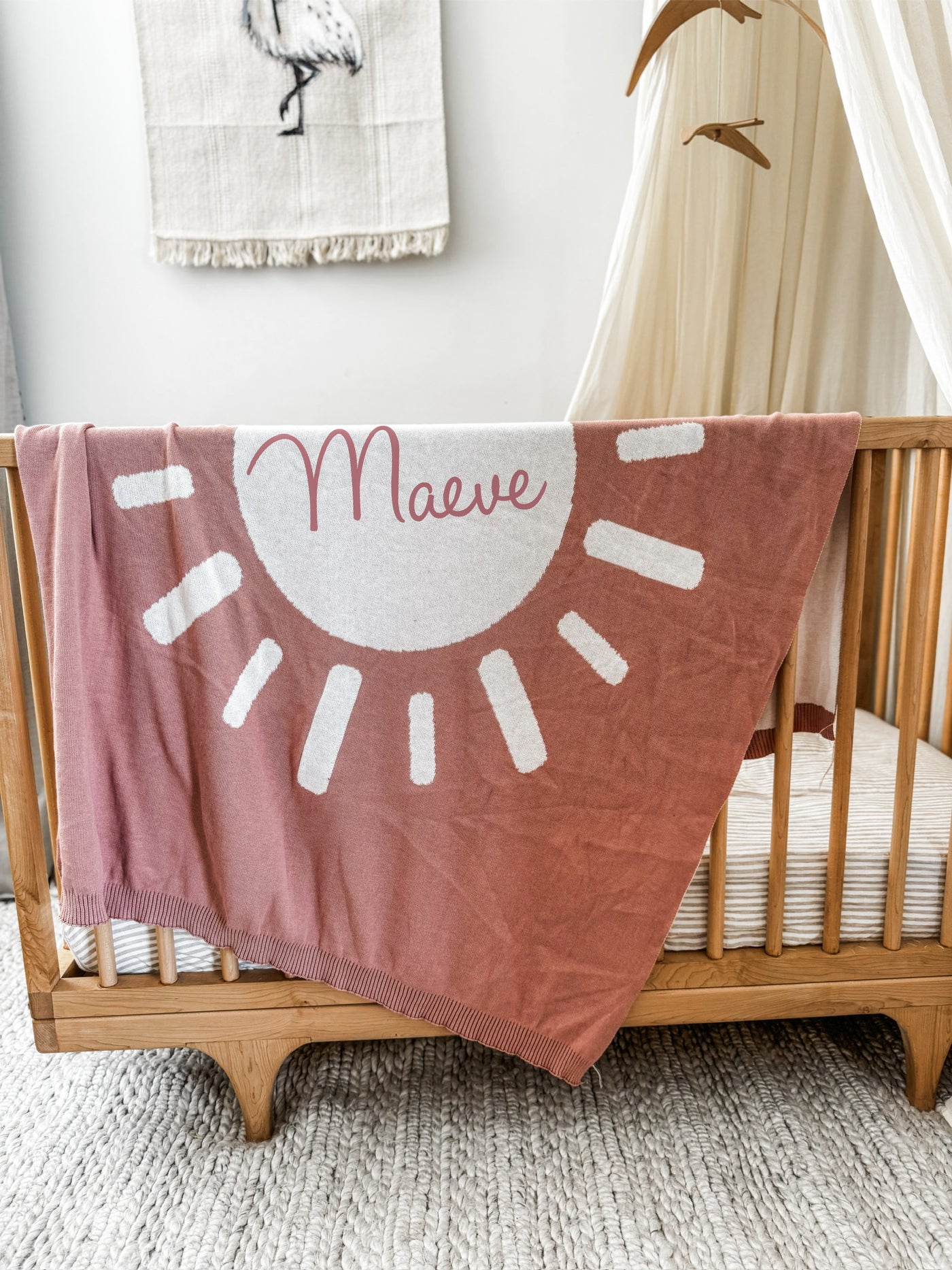 Personalised Sunshine Blanket - Audrey & Me