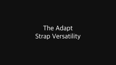 The Adapt Nappy Bag - Black