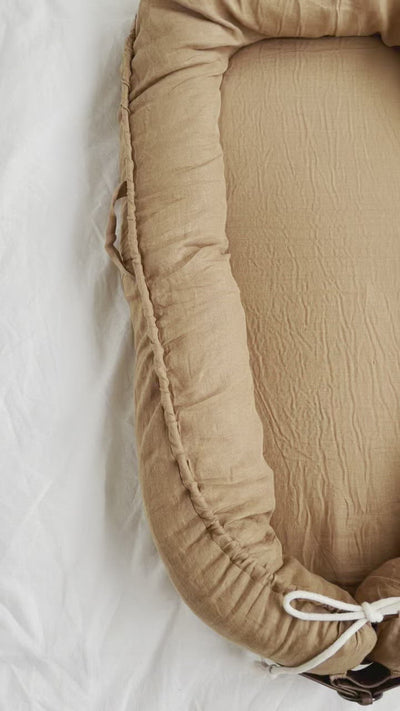 Baby Nest - Linen Bronze
