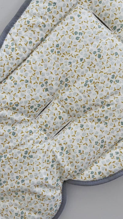 Pram Liner - Subtle Bloom