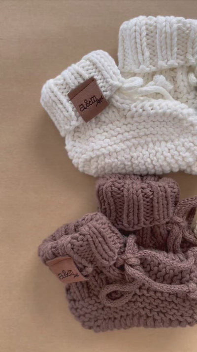 Organic Cotton Booties