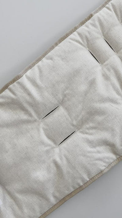 Pram Liner - Natural Linen