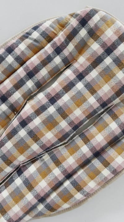 Pram Liner - Winter Flannel Nutmeg