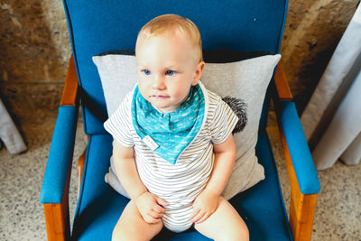 Bandana Bib - Drawn Arrows - Audrey & Me
