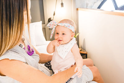 Bandana Bib - Plus Cross - Audrey & Me
 - 4