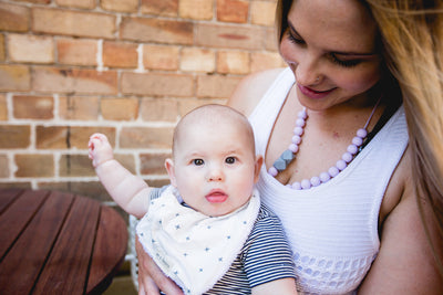 Bandana Bib - Plus Cross - Audrey & Me
 - 5