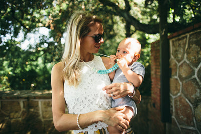 Mumma Necklace - Manhattan Turquoise - Audrey & Me
 - 2