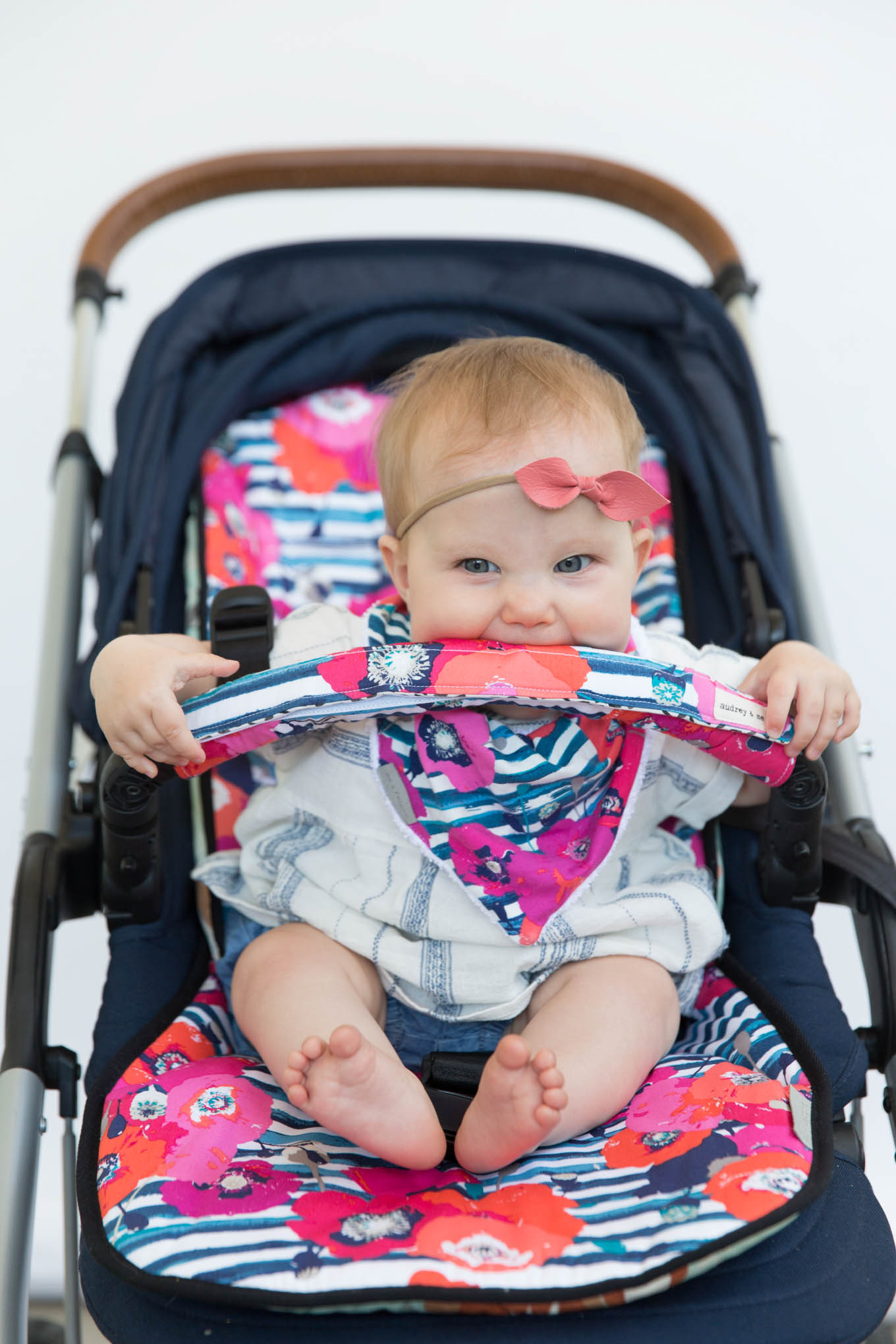 Blue pram liner new arrivals