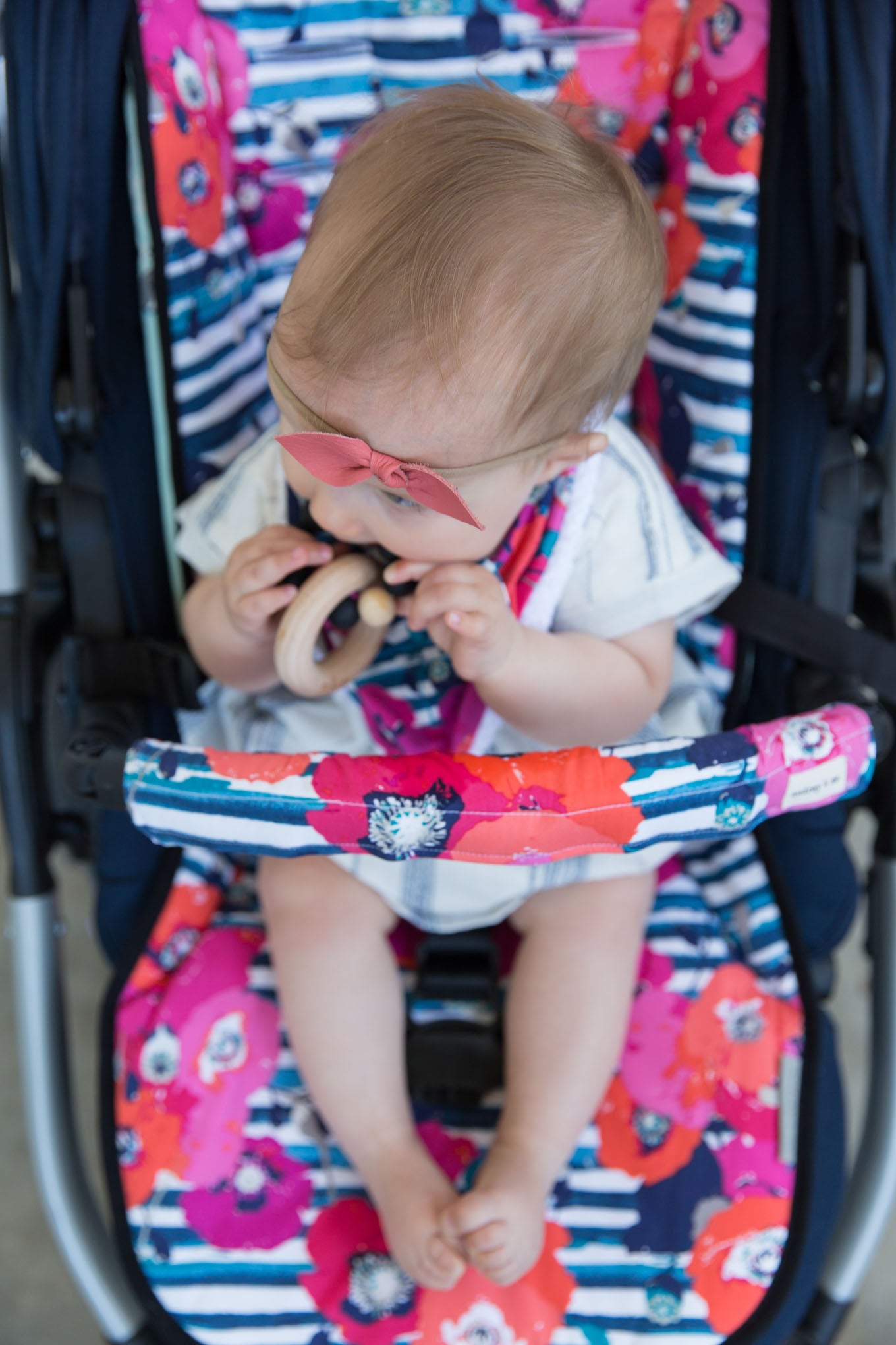 Blue pram liner sales