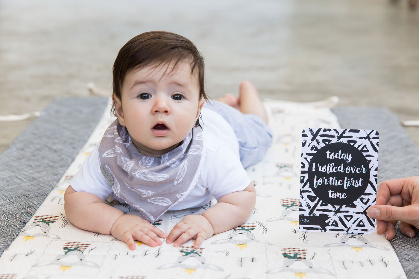 Milestone Cards - Monochrome Baby