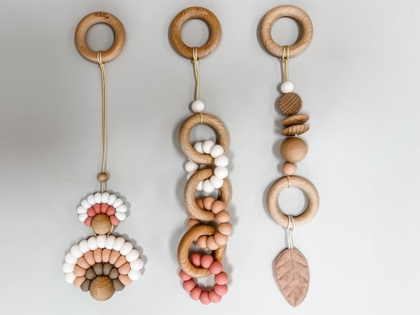 Play Gym Toys - Blush Leaf - Audrey & Me