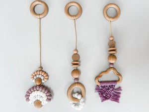 Play Gym Toys - Plum Cloud - Audrey & Me
