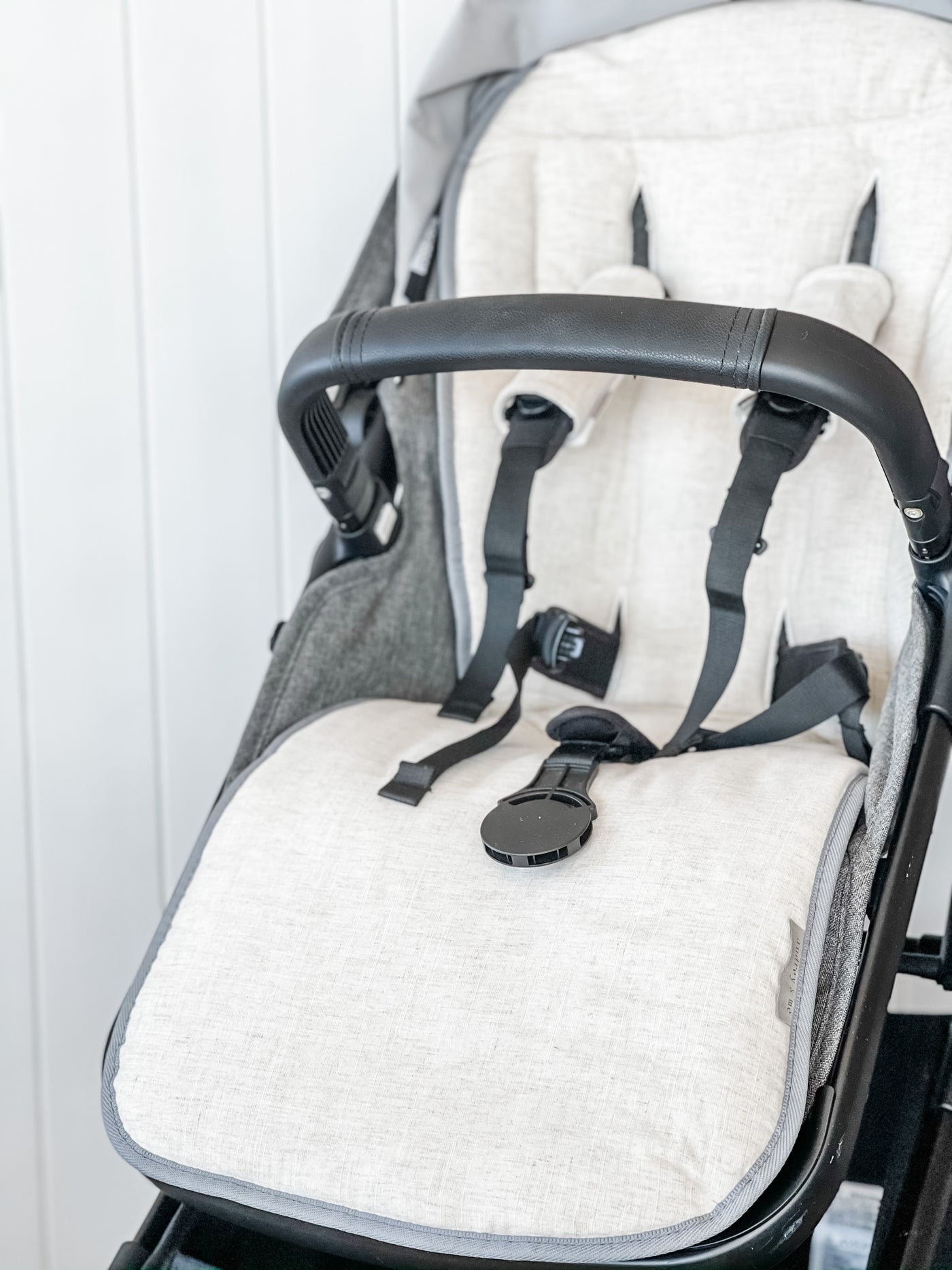 Pram Liner - Natural Linen - Audrey & Me