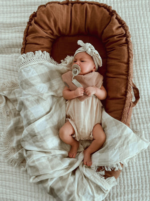 Baby Nest - Linen Bronze - Audrey & Me
