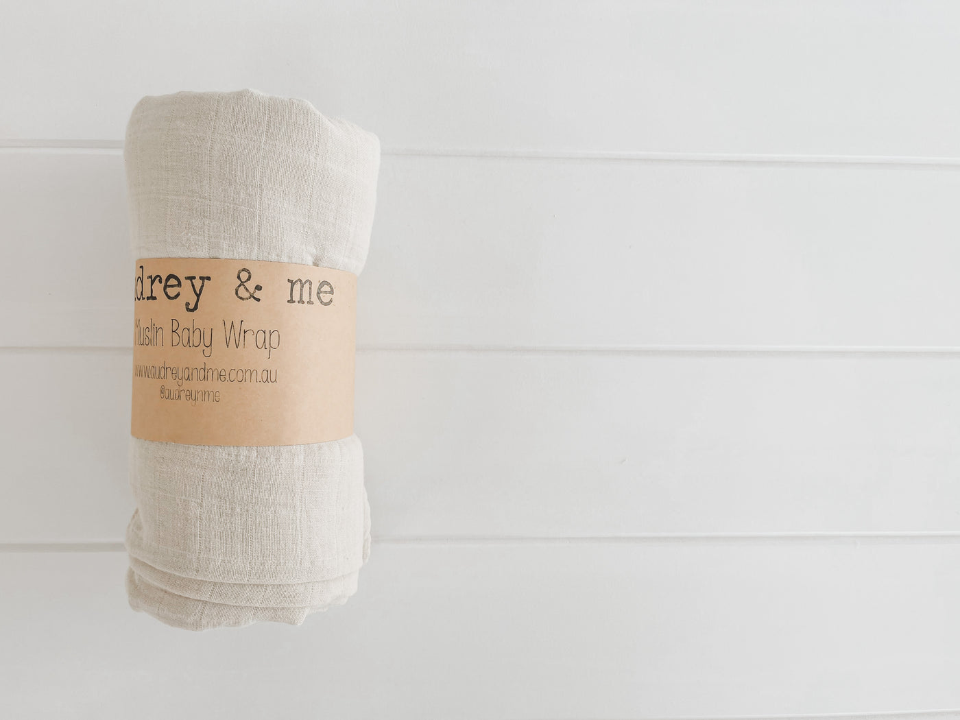 Muslin Wrap - Clay - Audrey & Me
